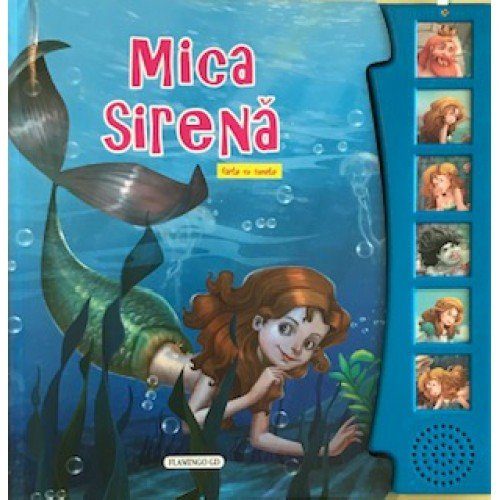 Carte cu sunete - Mica sirenă