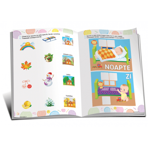Marea carte de colorat - IQ start 5+ (cu 70 de autocolante)