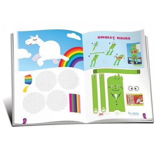 Marea carte de colorat - Mânuţele mele creează 6+