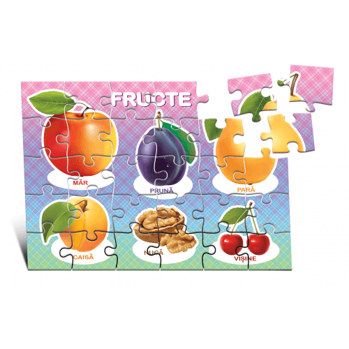 Puzzle - Fructe 30ps.