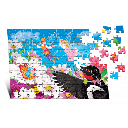 Puzzle Degețica 120ps.
