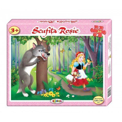 Puzzle - Scufita Rosie (30 de piese)