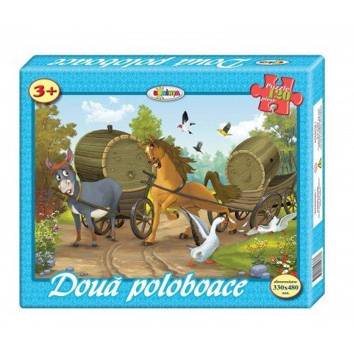 Puzzle - Două poloboace 120ps.