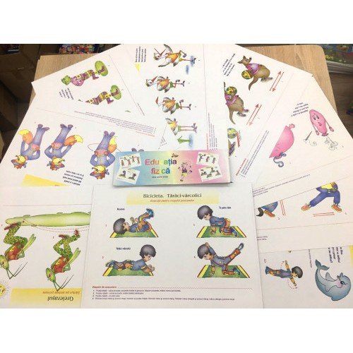 Planse - Educația fizică (material didactic)
