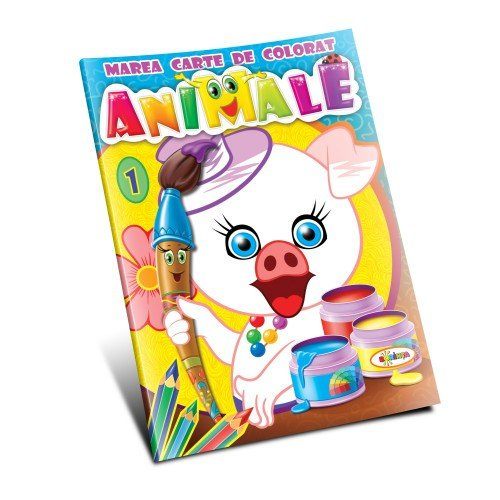 Marea carte de colorat - Animale (vol.1)