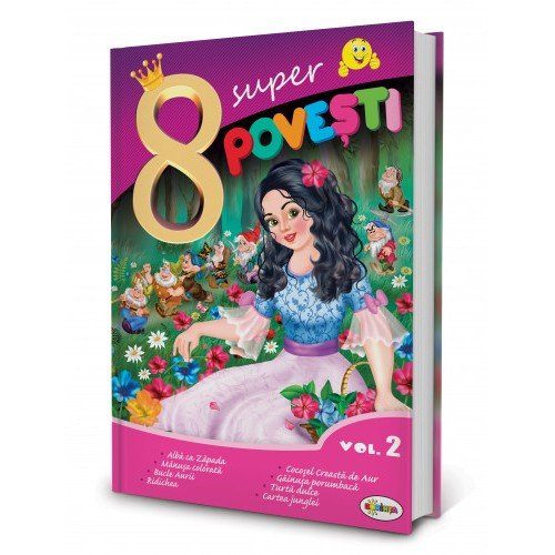 8 Super povești - Albă ca zapada,...