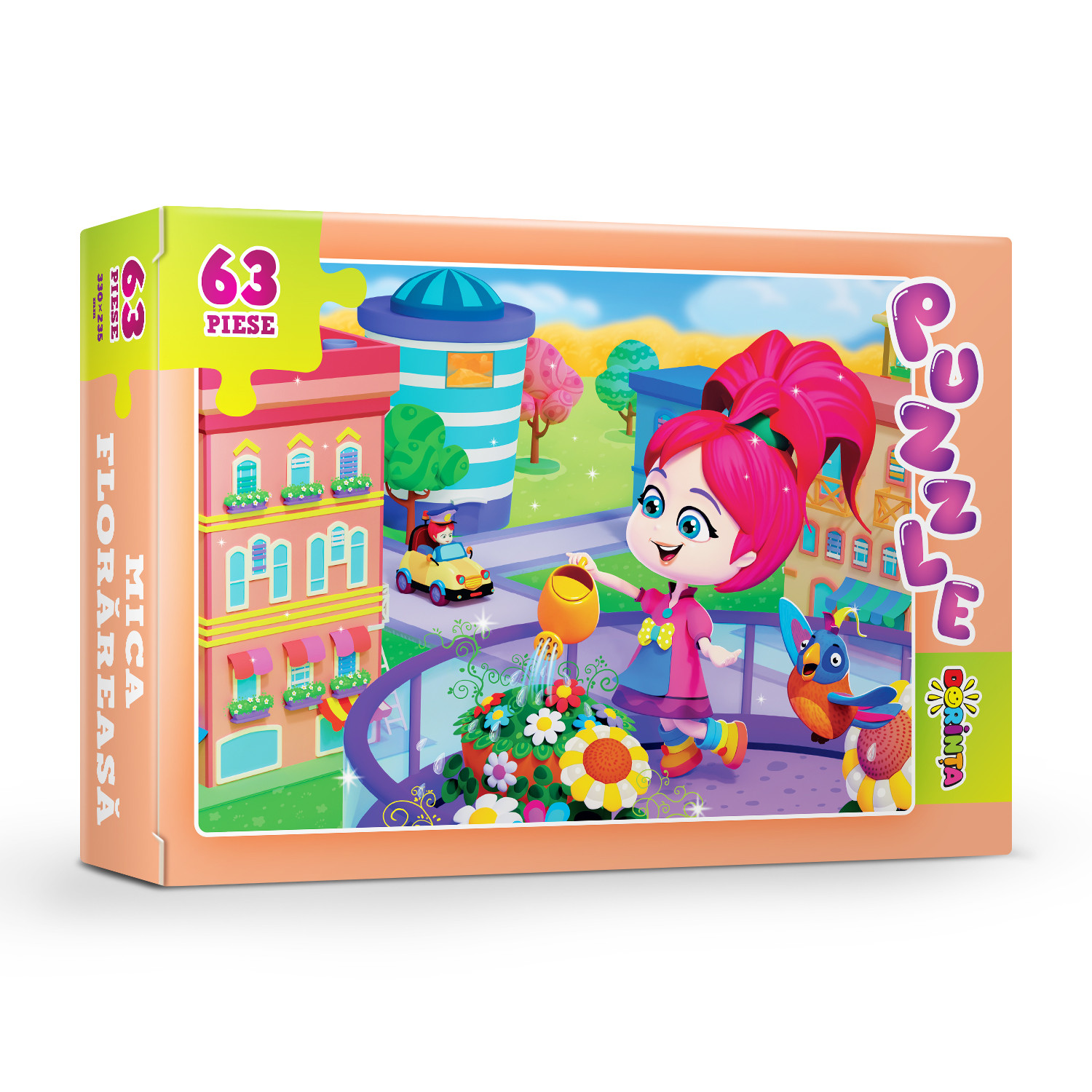 Puzzle - Mica florareasă (63 de piese)