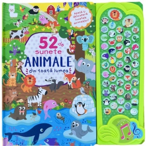 52 de sunete - Animale din toata lumea