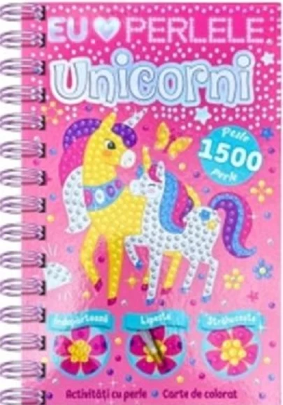 Activitati cu perle - Unicorni.