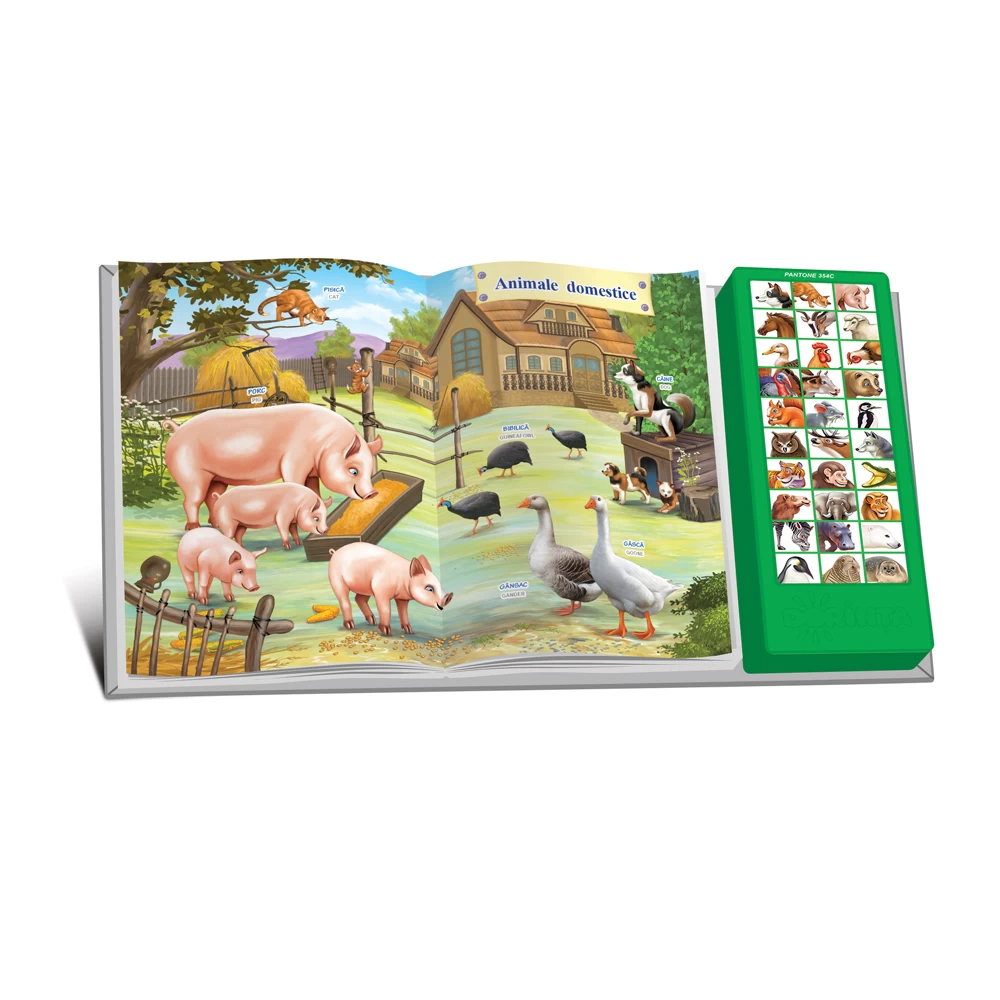 Carte cu sunete / sonoră - Animale
