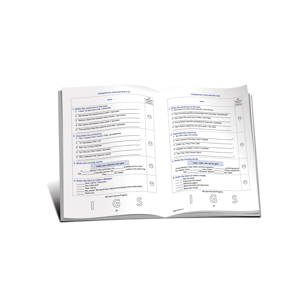 English Tests. Level A1.2