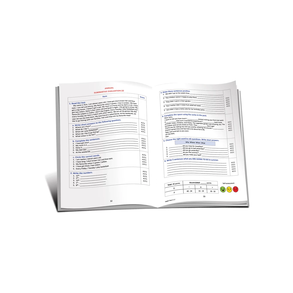 English Tests. Level A1.2