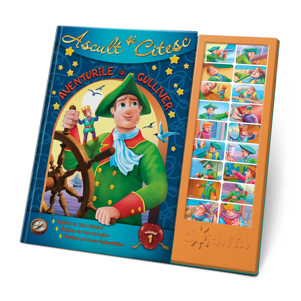 Carte cu sunete / sonoră - Aventurile lui Guliver