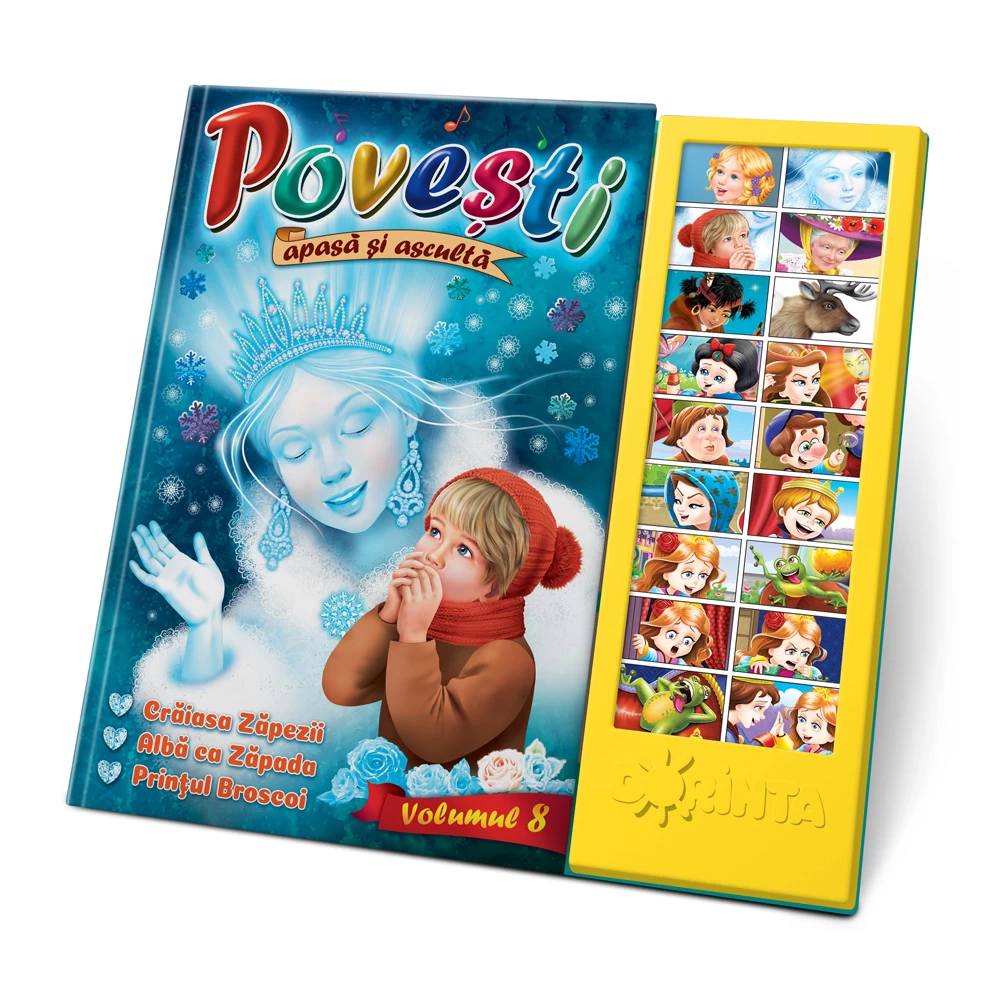 Carte cu sunete / sonoră - Povești volumul 8