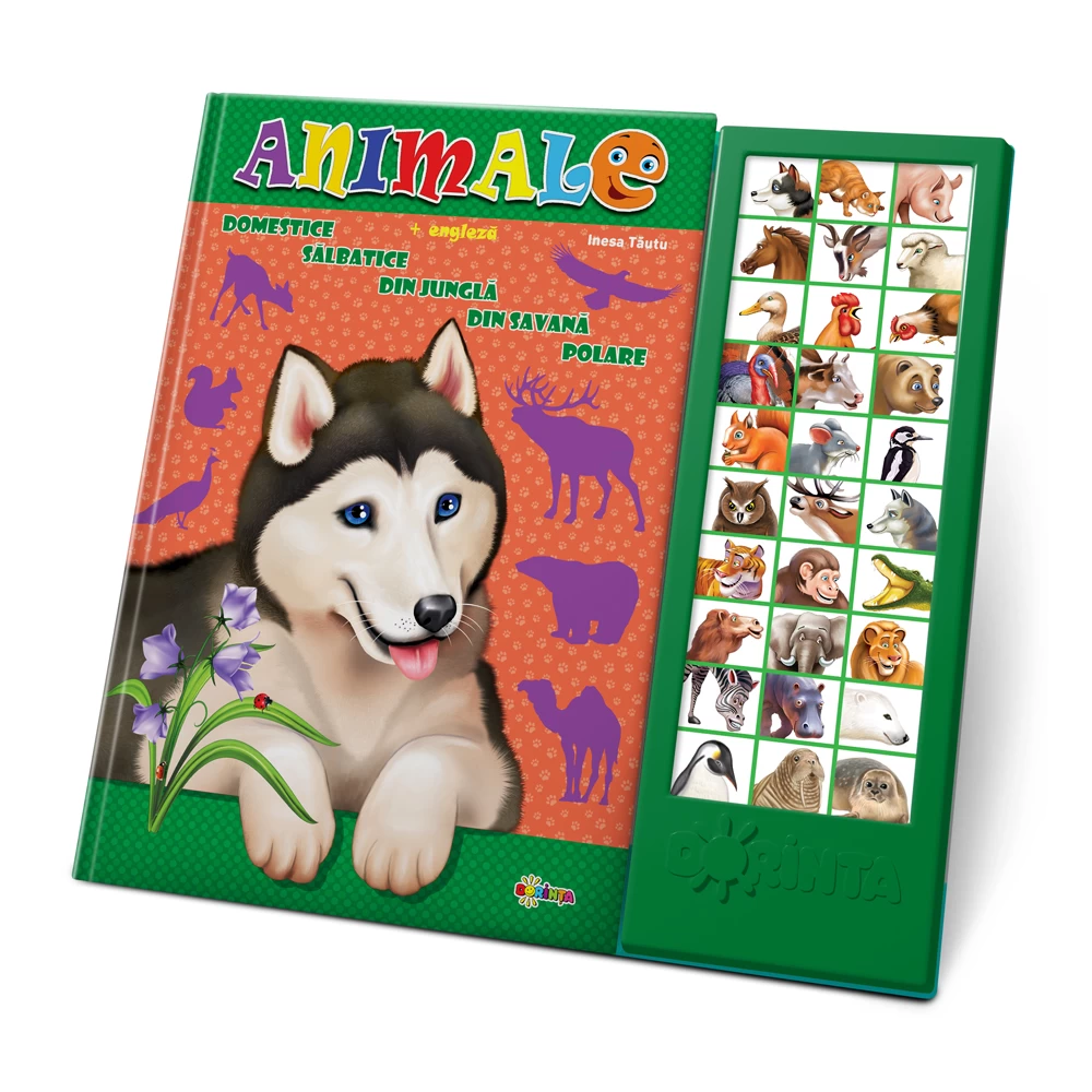 Carte cu sunete / sonoră - Animale