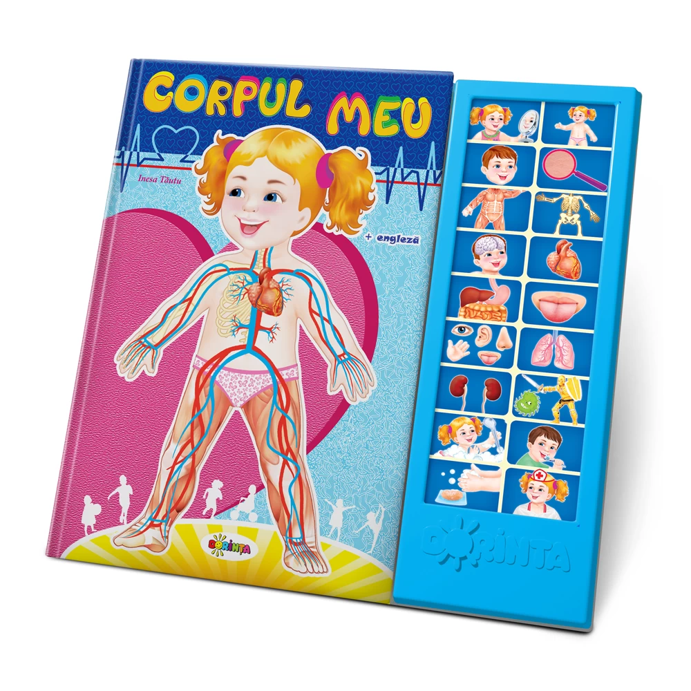 Carte cu sunete / sonoră - Corpul meu