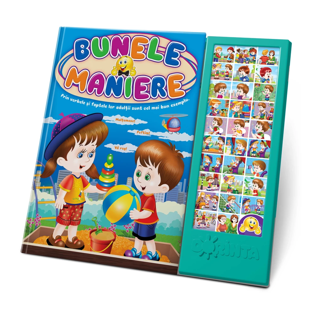 Carte cu sunete / sonoră - Bunele maniere