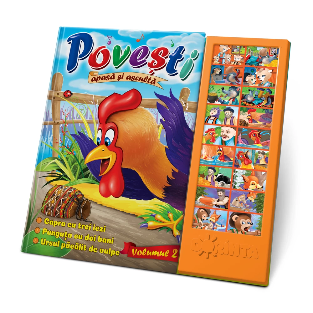 Carte cu sunete / sonoră - Povești volumul 2