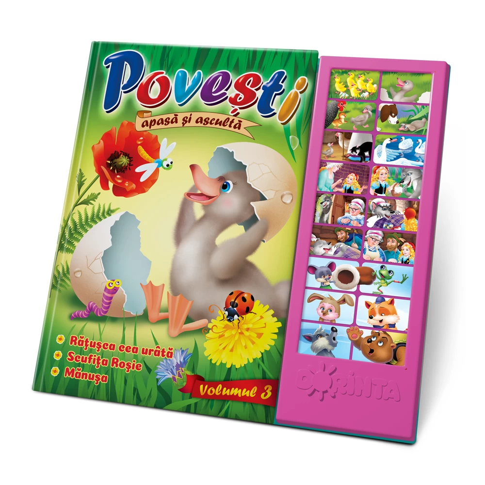 Carte cu sunete / sonoră - Povești volumul 3