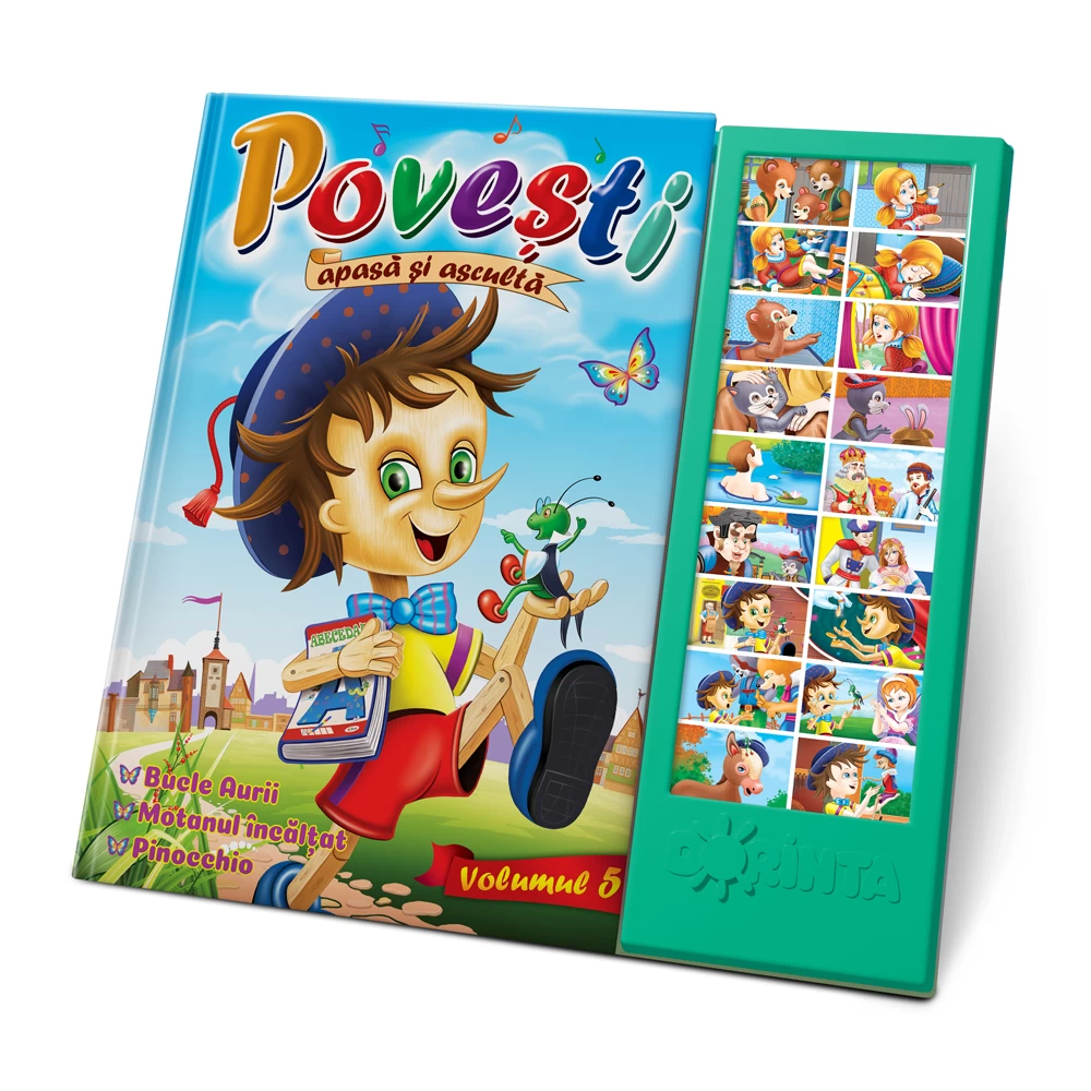 Carte cu sunete / sonoră - Povești volumul 5