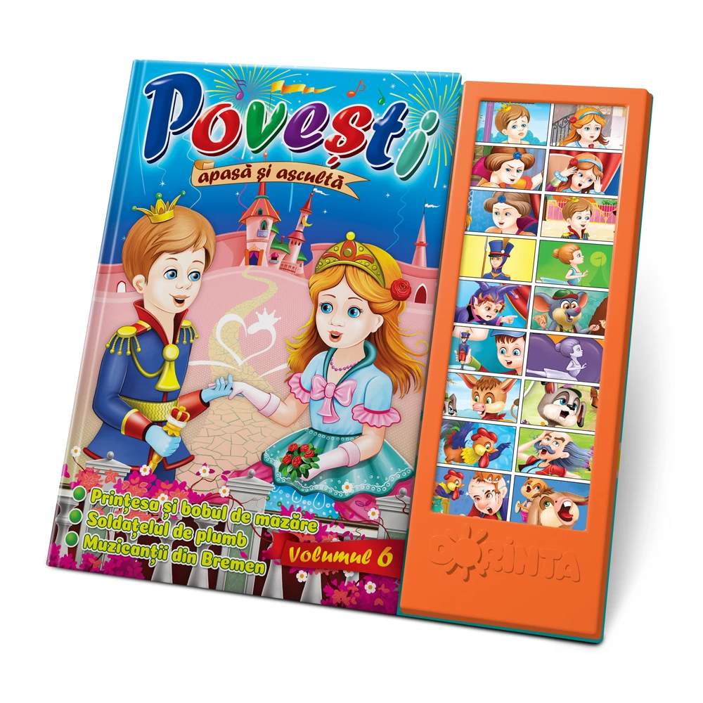 Carte cu sunete / sonoră - Povești volumul 6