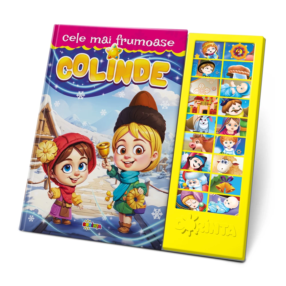 Carte cu sunete / carte sonoră - Cele mai frumoase colinde