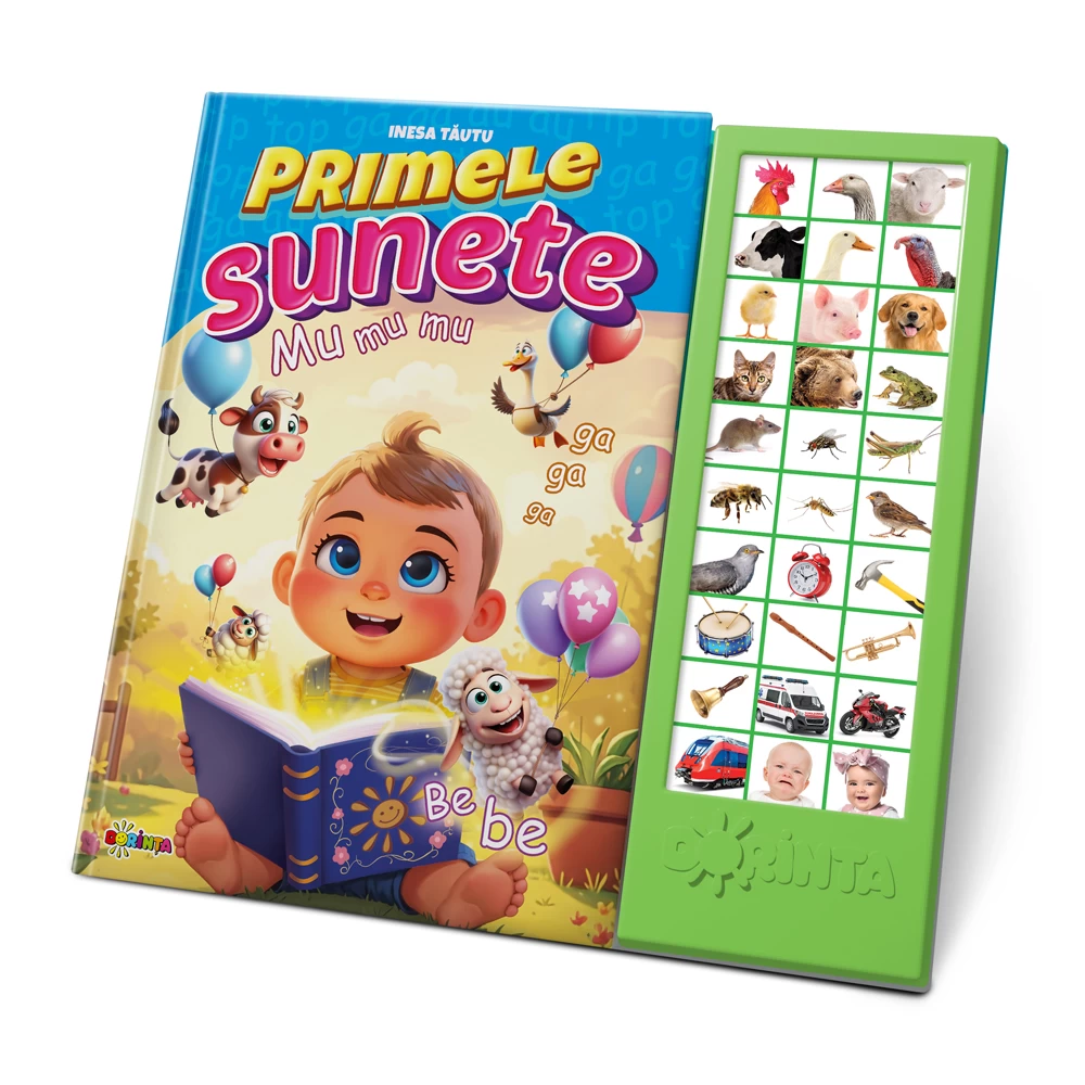 Carte cu sunete / carte sonoră - Primele sunete
