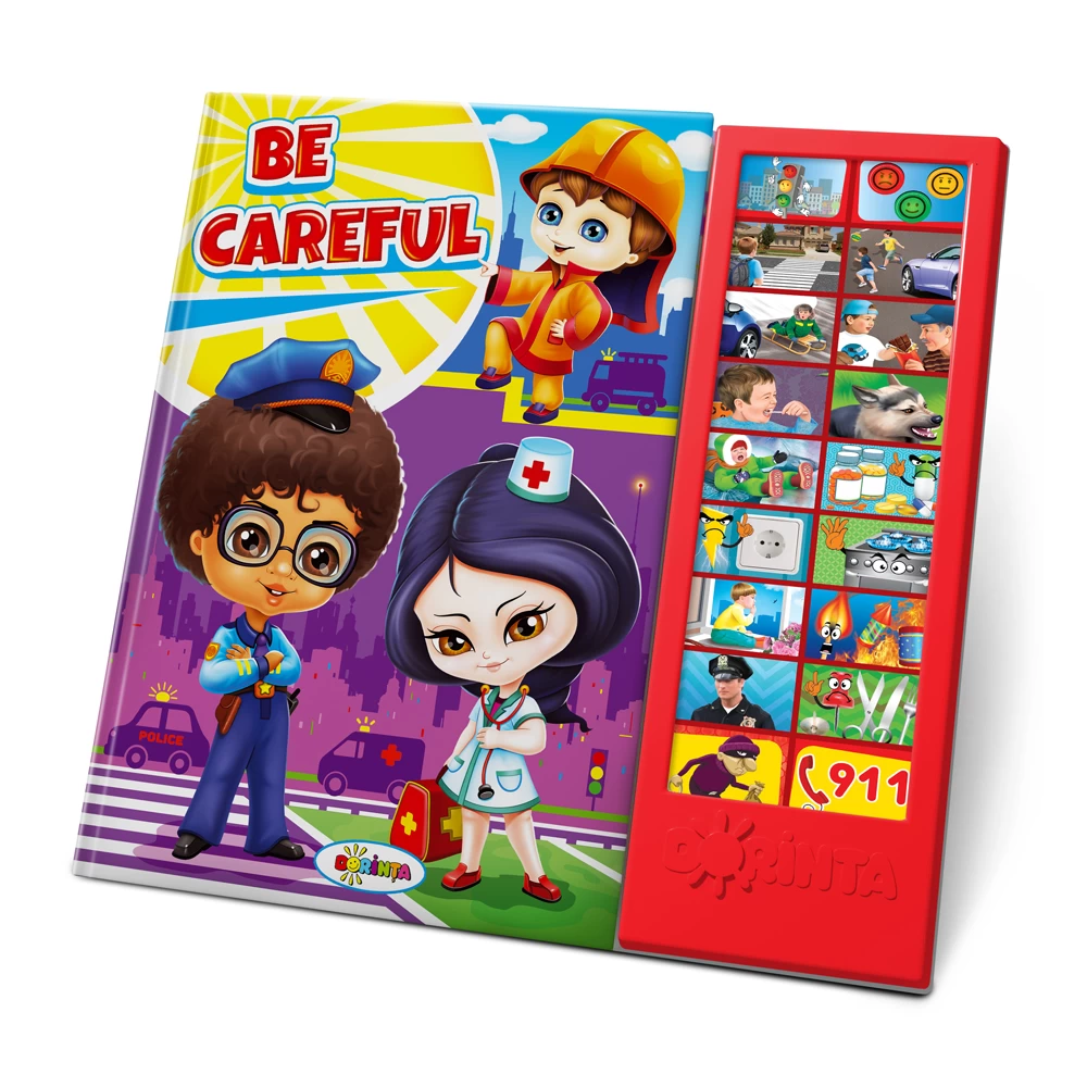 Sound book. Be careful
