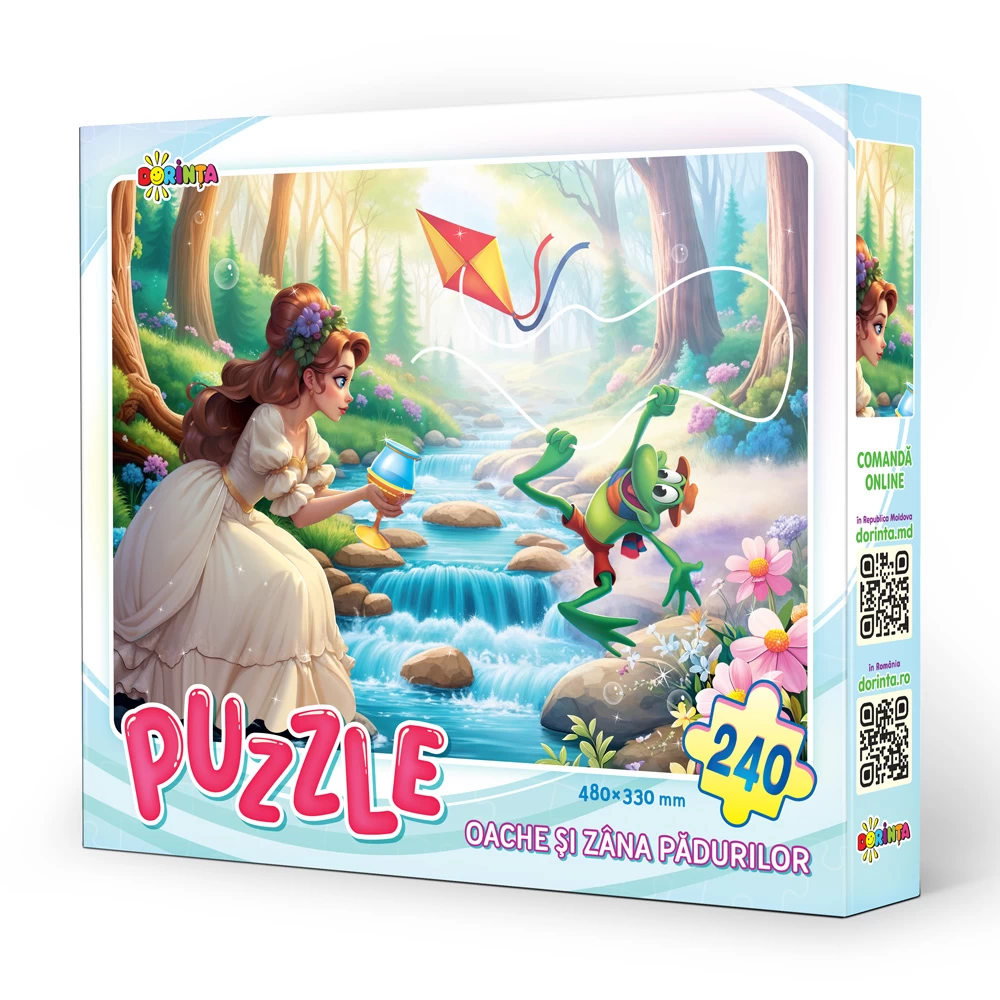 Puzzle - Oache și zână pădurilor (240 piese)