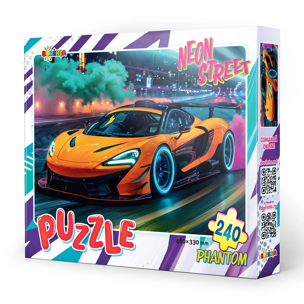 Puzzle - Neon Street. Phantom (240 piese)