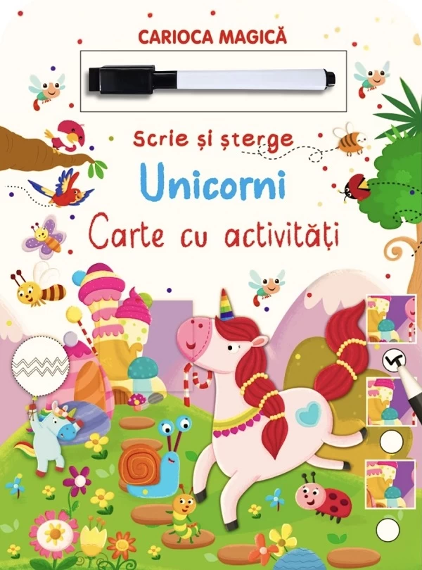 Scrie si sterge - Unicorni.
