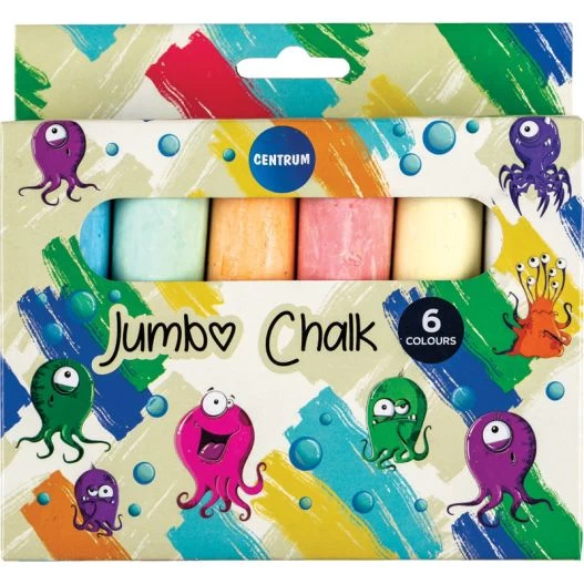 Creta Colorata Centrum Jumbo 6 Buc/Set
