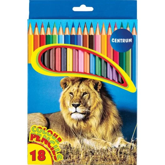 Creion Color Centrum Zoo 18 Culori/Set