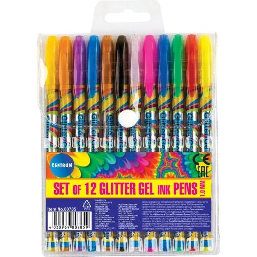 Pix Cu Gel Si Glitter Centrum 12 Buc/Set