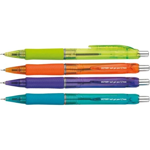 Pix Cu Bila Retractabil Centrum Victory 0.7 Mm Culori Asortate