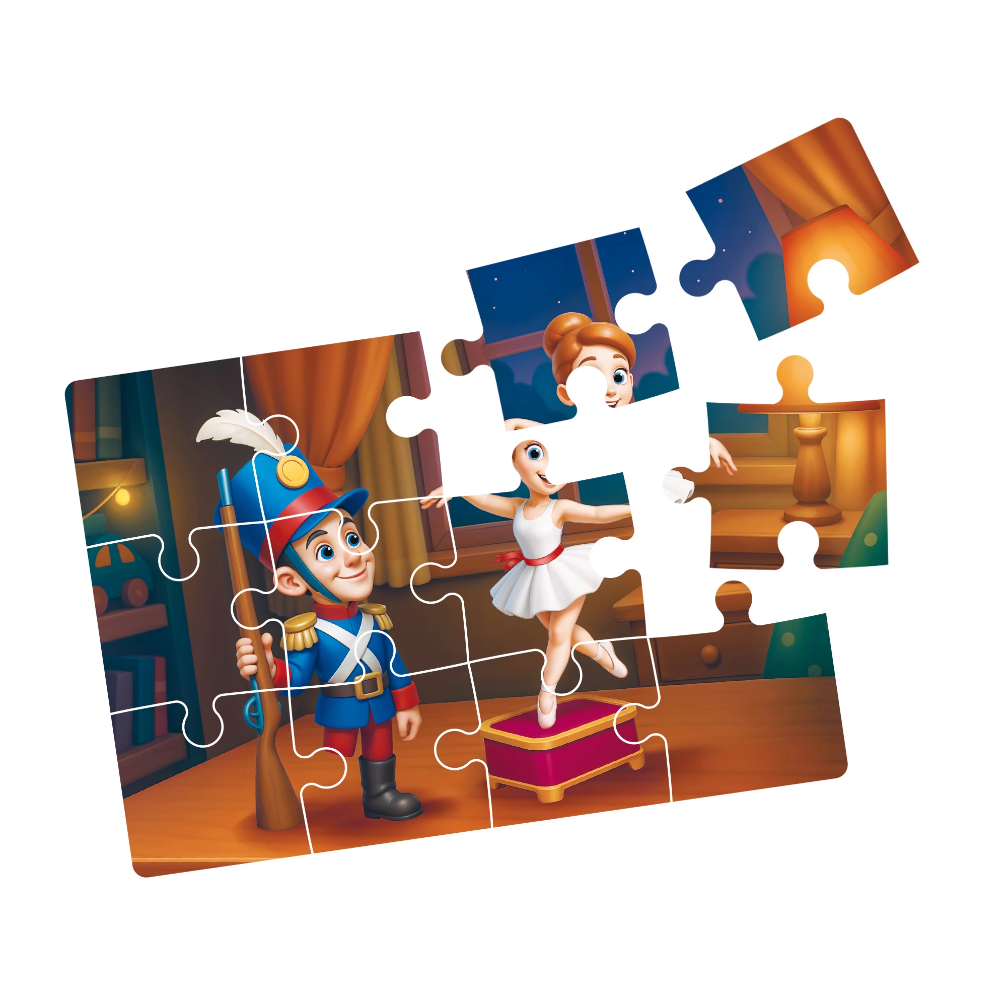 Puzzle 4 in 1 - Soldatelul de plumb