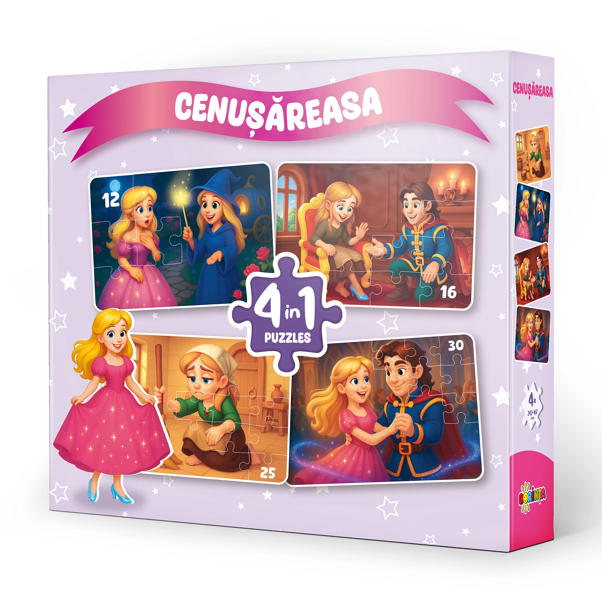 Puzzle 4 in 1 - Cenusareasa