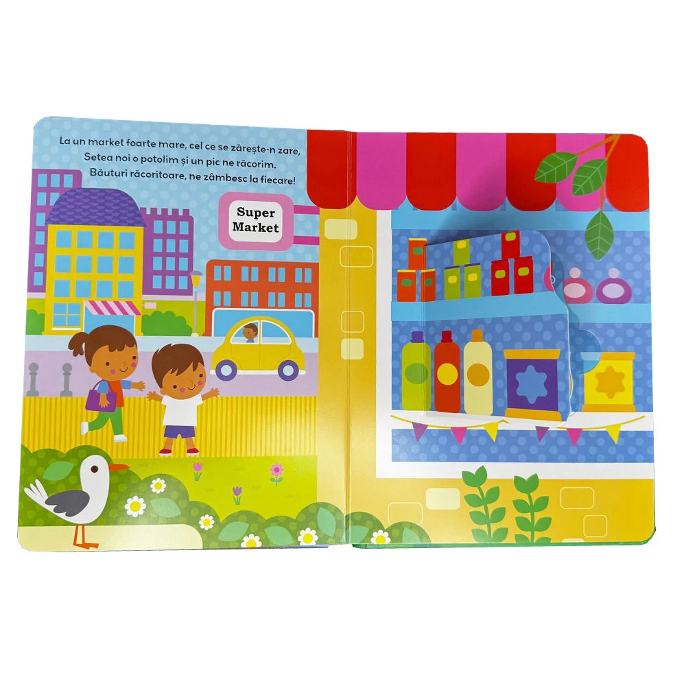 Carte cu clapete. Oraşul Vanilat (7 mirosuri diferite)