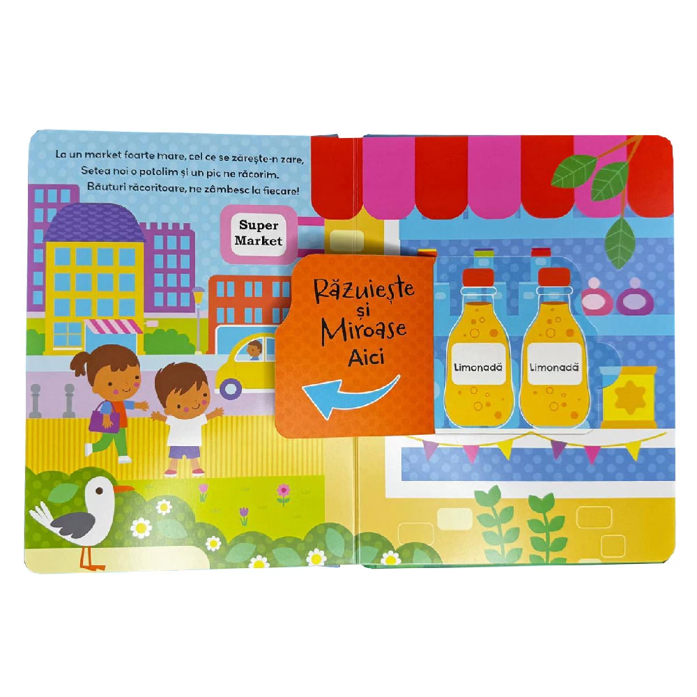 Carte cu clapete. Oraşul Vanilat (7 mirosuri diferite)