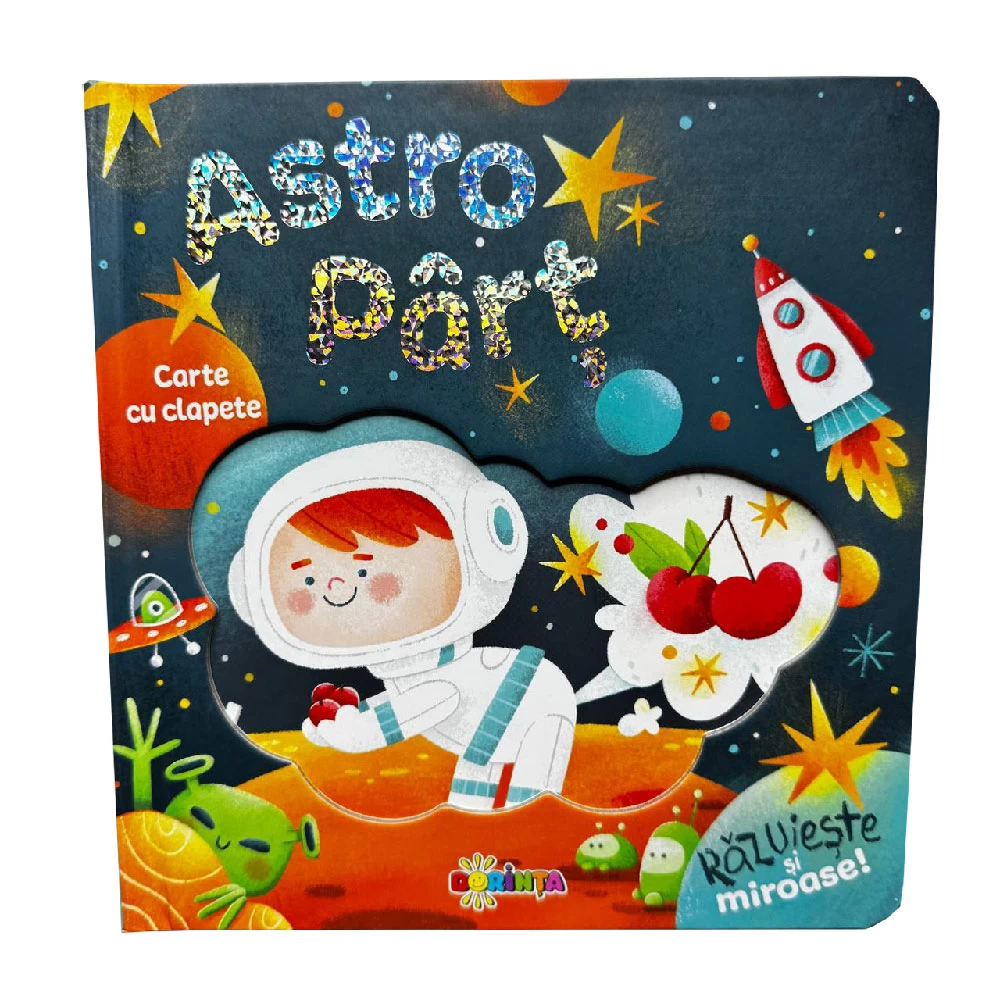Carte cu clapete. Astro Pârţ (Răzuieşte şi miroase)