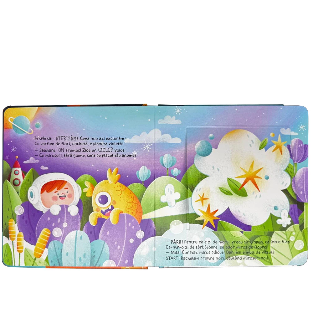 Carte cu clapete. Astro Pârţ (Răzuieşte şi miroase)