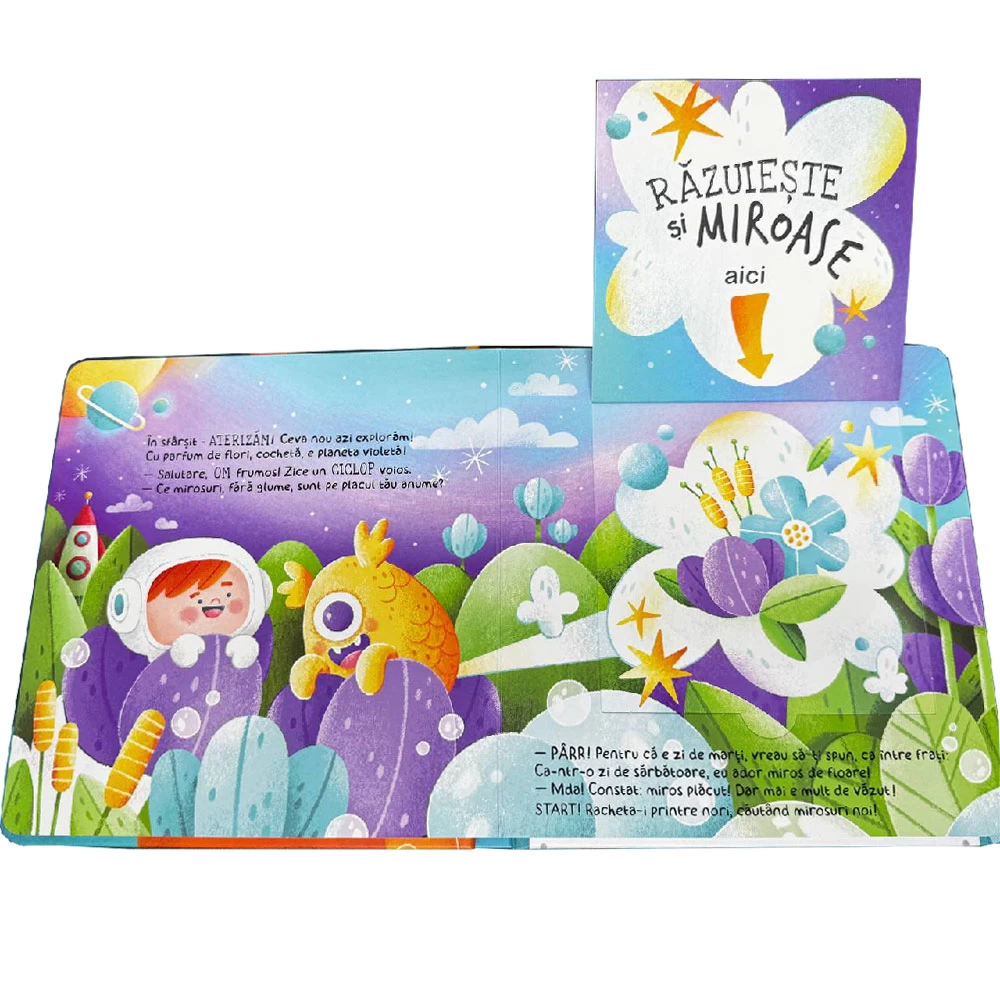 Carte cu clapete. Astro Pârţ (Răzuieşte şi miroase)