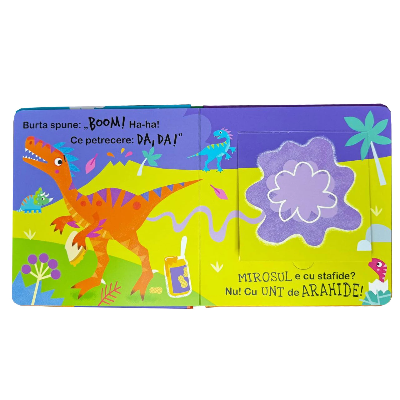 Carte cu clapete. Dino Pârţ (Răzuieşte şi miroase)