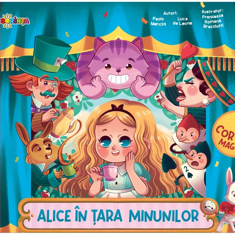 Alice în Ţara Minunilor. 5 cortine magice