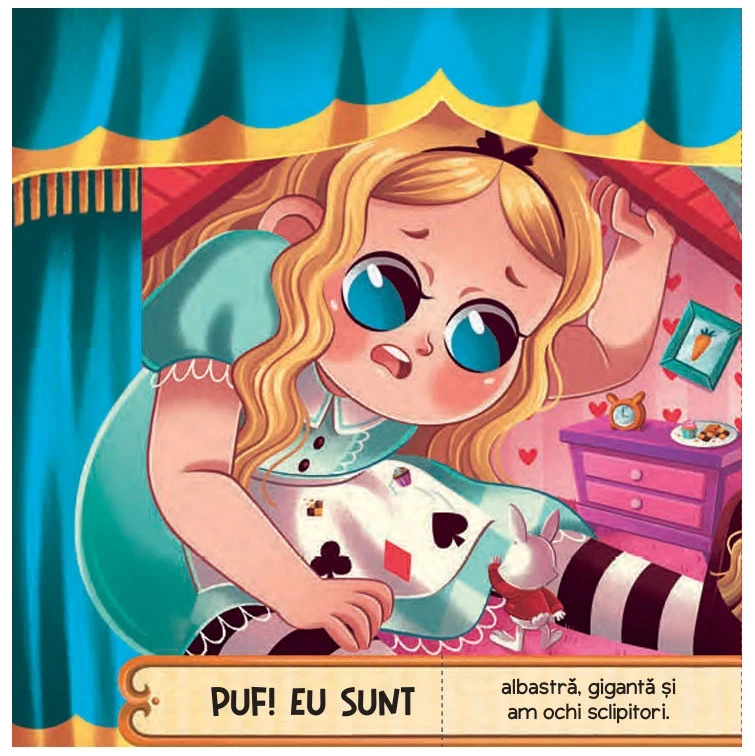 Alice în Ţara Minunilor. 5 cortine magice