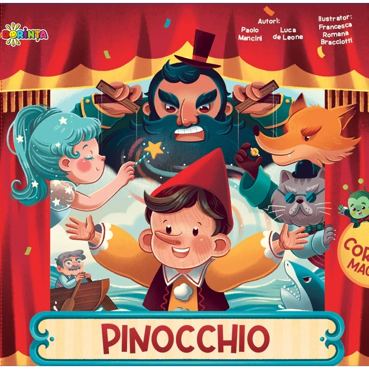 Pinocchio. 5 cortine magice