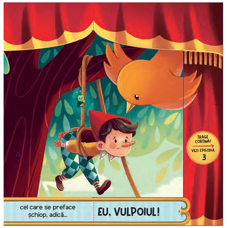 Pinocchio. 5 cortine magice