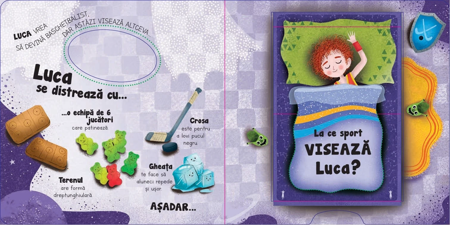 Sporturi de vis cu personaje 3D