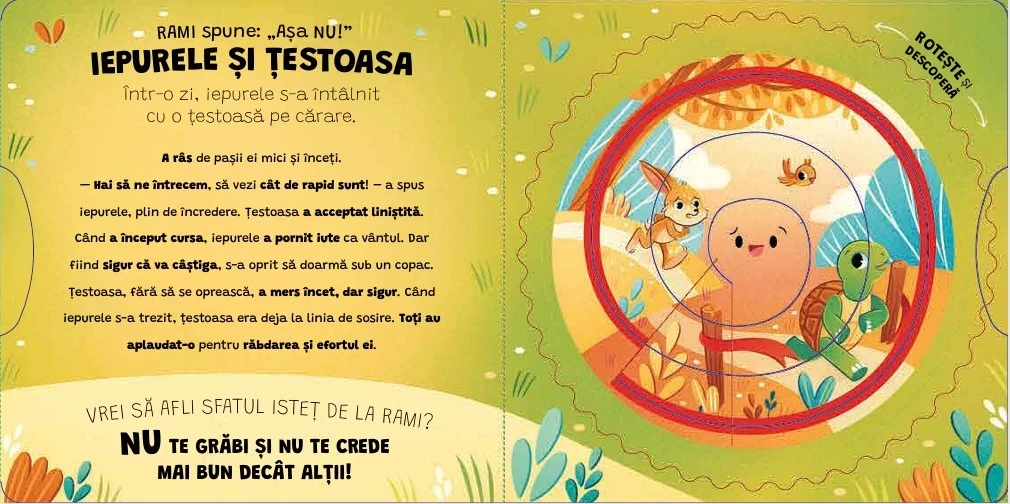 5 Spirale cu secrete. Aşa nu! 5 fabule de la Rami