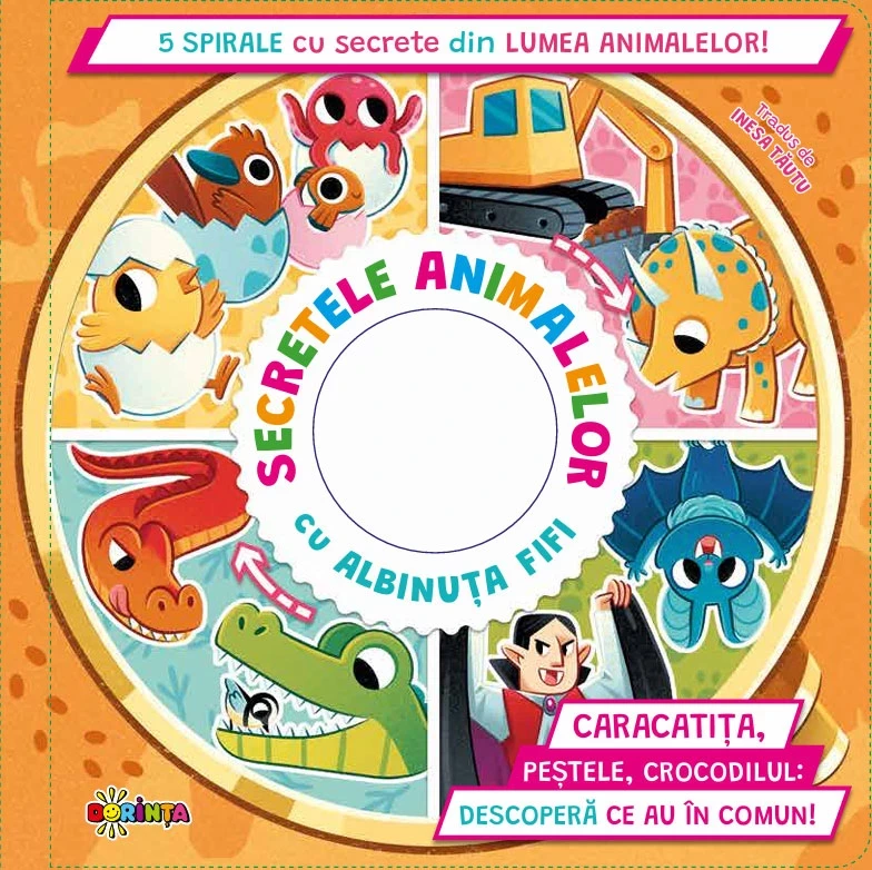 5 Spirale cu secrete. Secretele animalelor cu albinuţa Fifi
